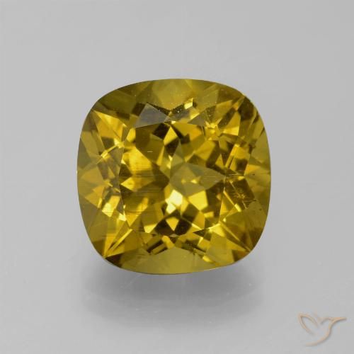 7.58ct 天然 ピーナッツブラウン アパタイト, クッション, VS
