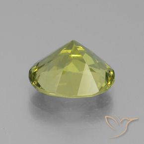 3.53カラットの天然Medium Light Greenアパタイト、楕円形、VVS-VS