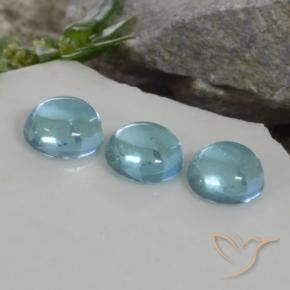 Shop natural 1.32ct 薄いアクアブルー アパタイト gems, ラウンド, from マダガスカル at GemSelect. In stock, global shipping!