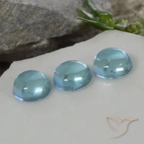 Shop natural 1.32ct 薄いアクアブルー アパタイト gems, ラウンド, from マダガスカル at GemSelect. In stock, global shipping!