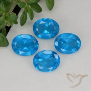 Shop natural 1.43ct 濃いアズール アパタイト gems, 楕円形, from マダガスカル at GemSelect. In stock, global shipping!