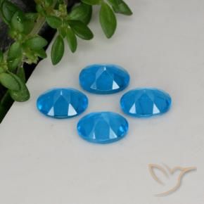 Shop natural 1.43ct 濃いアズール アパタイト gems, 楕円形, from マダガスカル at GemSelect. In stock, global shipping!