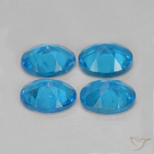 Shop natural 1.45ct 紺碧の青 アパタイト gems, 楕円形, from マダガスカル at GemSelect. In stock, global shipping!