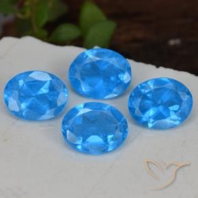 Shop natural 1.29ct 濃いブルー アパタイト gems, 楕円形, from マダガスカル at GemSelect. In stock, global shipping!
