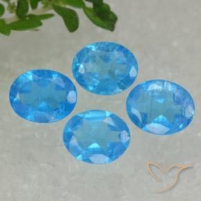 Shop natural 1.32ct ミディアムブルー アパタイト gems, 楕円形, from マダガスカル at GemSelect. In stock, global shipping!