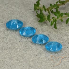 Shop natural 1.28ct ミディアムブルー アパタイト gems, 楕円形, from マダガスカル at GemSelect. In stock, global shipping!