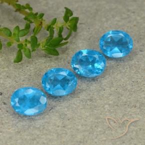 Shop natural 1.40ct ミディアムブルー アパタイト gems, 楕円形, from マダガスカル at GemSelect. In stock, global shipping!
