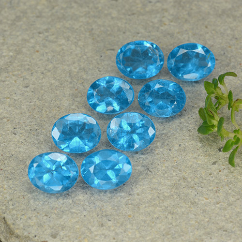 自然派の商品を探す 2.68ct ブルー アパタイト 宝石, オーバルカット, マダガスカル からGemSelectで. 在庫あり、世界各国へ発送!