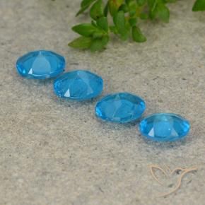 Shop natural 1.31ct 濃いブルー アパタイト gems, 楕円形, from マダガスカル at GemSelect. In stock, global shipping!