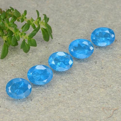 Shop natural 2.09ct 濃いベイビーブルー アパタイト gems, 楕円形, from マダガスカル at GemSelect. In stock, global shipping!