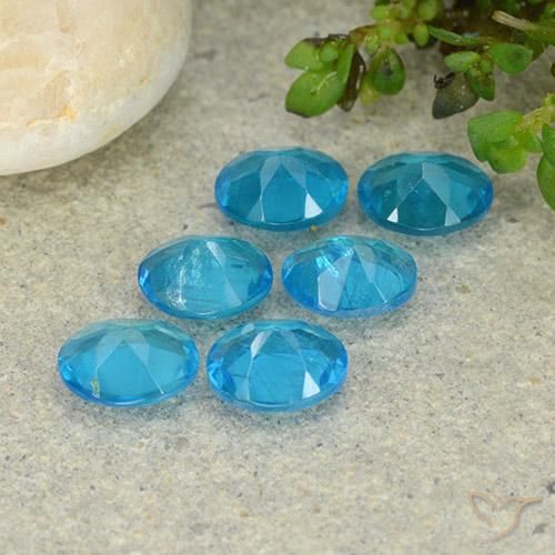 Shop natural 2.10ct エレクトリックブルー アパタイト gems, 楕円形, from マダガスカル at GemSelect. In stock, global shipping!