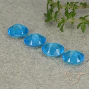 Shop natural 1.49ct 紺碧の青 アパタイト gems, 楕円形, from マダガスカル at GemSelect. In stock, global shipping!