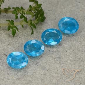 Shop natural 1.32ct 濃いアクアブルー アパタイト gems, 楕円形, from マダガスカル at GemSelect. In stock, global shipping!