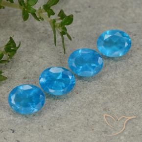 Shop natural 1.57ct 紺碧の青 アパタイト gems, 楕円形, from マダガスカル at GemSelect. In stock, global shipping!