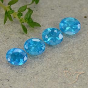 Shop natural 1.58ct 濃いアクアブルー アパタイト gems, 楕円形, from マダガスカル at GemSelect. In stock, global shipping!