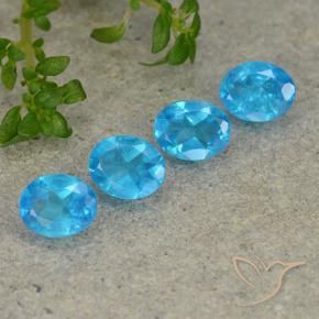 Shop natural 1.39ct 濃いアクアブルー アパタイト gems, 楕円形, from マダガスカル at GemSelect. In stock, global shipping!