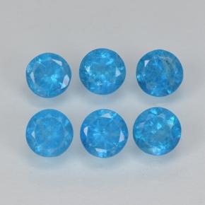 自然派の商品を探す 1.24ct 濃いブルー アパタイト 宝石, ラウンドカット, マダガスカル からGemSelectで. 在庫あり、世界各国へ発送!