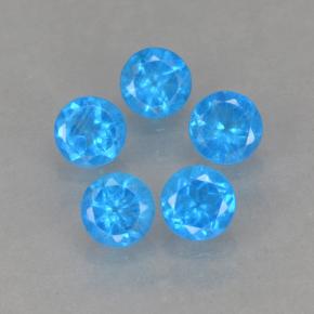 自然派の商品を探す 0.99ct ブルー アパタイト 宝石, ラウンドカット, マダガスカル からGemSelectで. 在庫あり、世界各国へ発送!