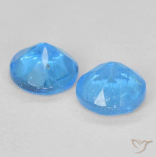 Shop natural 0.36ct 濃いアズール アパタイト gems, ラウンド, from マダガスカル at GemSelect. In stock, global shipping!