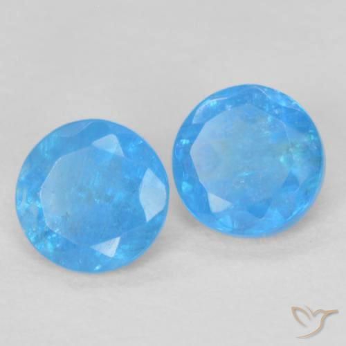 Shop natural 0.33ct ミディアムブルー アパタイト gems, ラウンド, from マダガスカル at GemSelect. In stock, global shipping!