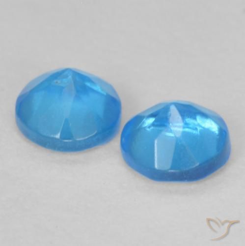 Shop natural 0.37ct 濃いベイビーブルー アパタイト gems, ラウンド, from マダガスカル at GemSelect. In stock, global shipping!