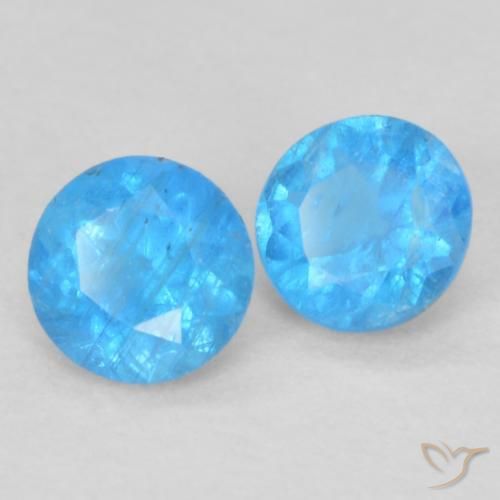 Shop natural 0.36ct ミディアムブルー アパタイト gems, ラウンド, from マダガスカル at GemSelect. In stock, global shipping!