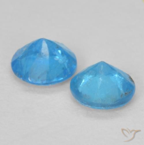 Shop natural 0.33ct 濃いブルー アパタイト gems, ラウンド, from マダガスカル at GemSelect. In stock, global shipping!