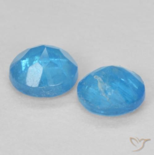 Shop natural 0.37ct 濃いアズール アパタイト gems, ラウンド, from マダガスカル at GemSelect. In stock, global shipping!