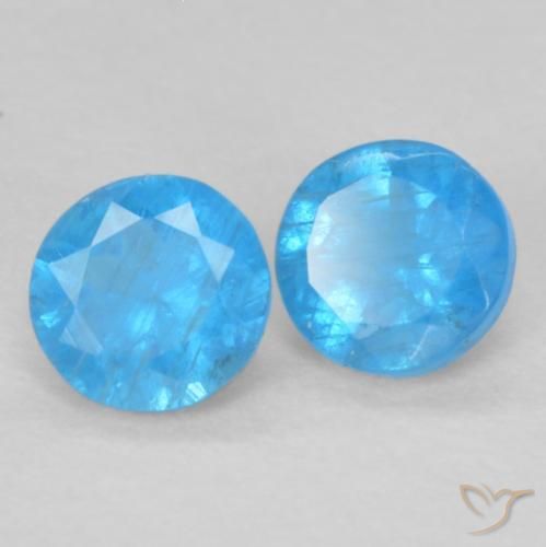 Shop natural 0.35ct ミディアムブルー アパタイト gems, ラウンド, from マダガスカル at GemSelect. In stock, global shipping!
