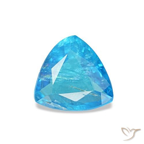 0.49ct ブルー アパタイト, トリリアント, SI