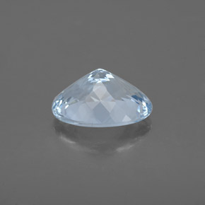 1.74カラットの天然ライトブルーアクアマリン（9.4×7.1 mm・オーバルカット）