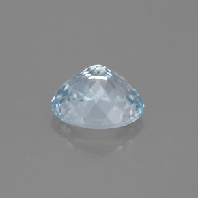 1.41カラットの天然ライトブルーアクアマリン（8.1×6.6 mm・オーバルカット）