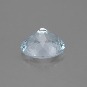 1.74カラットの天然ライトブルーアクアマリン（8.8×7.4 mm・オーバルカット）