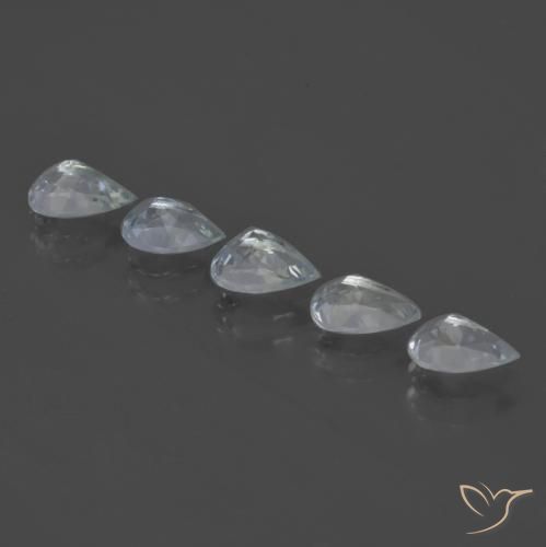 自然派の商品を探す 1.88ct ライトブルー アクアマリン 宝石, 洋梨の形, インド からGemSelectで. 在庫あり、世界各国へ発送!