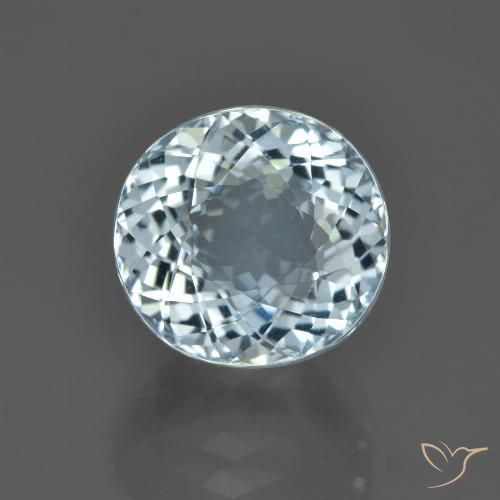 6.52ct 天然 ライトブルー アクアマリン, 楕円形, VVS