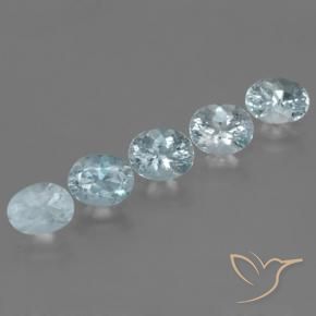 自然派の商品を探す 3.83ct ライトブルー アクアマリン 宝石, オーバルカット, インド からGemSelectで. 在庫あり、世界各国へ発送!