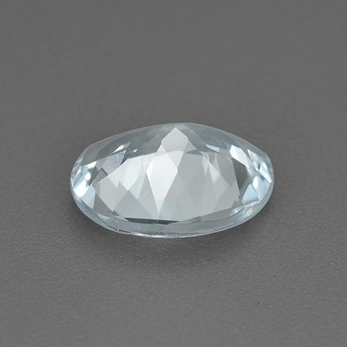 1.20カラットの天然ライトブルーアクアマリン（8.5×6.7 mm・オーバルカット）