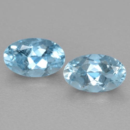 自然派の商品を探す 0.51ct ライトブルー アクアマリン 宝石, オーバルカット, インド からGemSelectで. 在庫あり、世界各国へ発送!