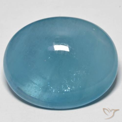 42.60ct 天然 アクアブルー アクアマリン, 楕円形, 透明