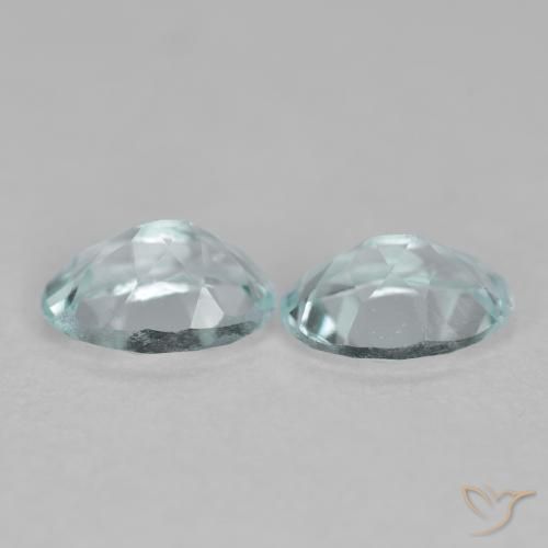 Shop natural 1.12ct 薄いアクアブルー アクアマリン gems, 楕円形, from インド at GemSelect. In stock, global shipping!