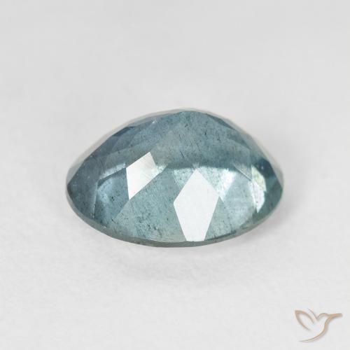 2.51カラットの天然Light Bluish Turquoiseアクアマリン、楕円形、VS-SI