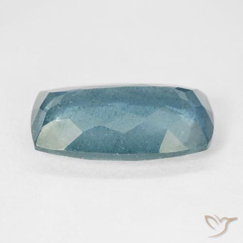 8.71カラットの天然Light Bluish Turquoiseアクアマリン、クッション、VS-SI