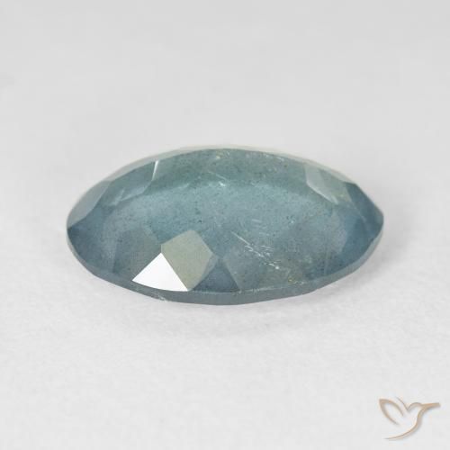 6.36カラットの天然Light Bluish Turquoiseアクアマリン、楕円形、VS-SI