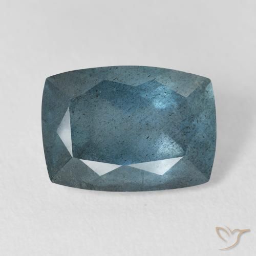 5.68ct 天然 緑がかった青 アクアマリン, クッション, VS-SI, Photo A