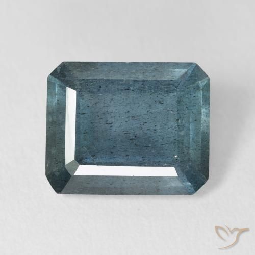 5.38ct ブルー アクアマリン, エメラルドカット, VS-SI