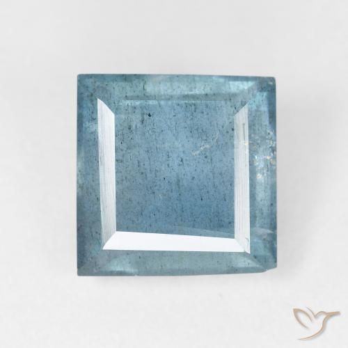 4.70ct 天然 ライトブルー アクアマリン, 四角形, VS-SI