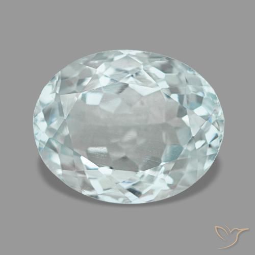 2.61ct ターコイズ アクアマリン, 楕円形, VS