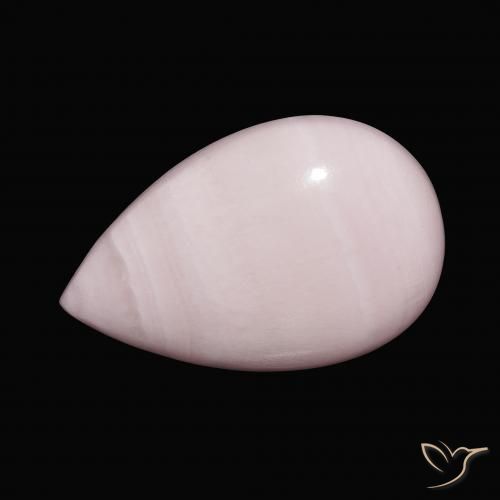 13.50ct 天然 ローズピンク アラゴナイト, 洋梨の形, オペーク