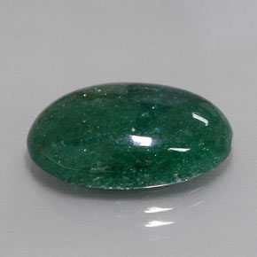 14.64カラットの天然グリーンアベンチュリン（21.4×14.8 mm・オーバルカット）
