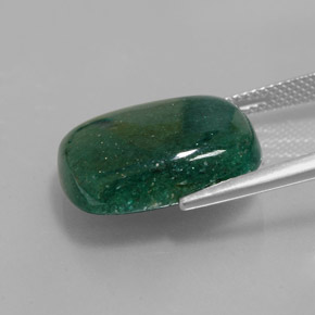 13.91カラットの天然グリーンアベンチュリン（18.2×14.8 mm・クッションカット）